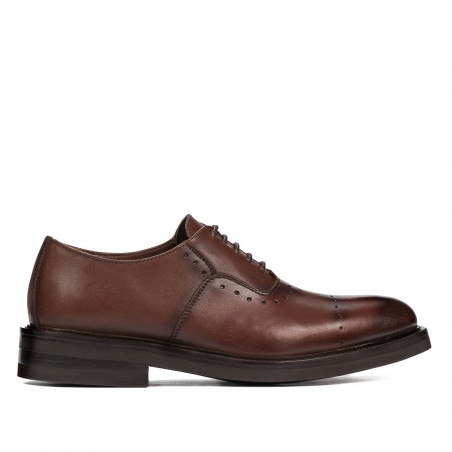Elegante Jugend-Schuhe 381 in Cognac