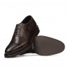 Elegante Herrenschuhe 937m a Kaffee
