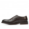 Elegante Herrenschuhe 937m a Kaffee