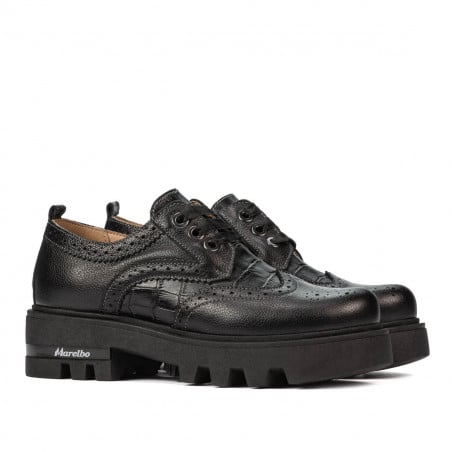 Damen Freizeitschuhe 6047 schwarz kombiniert