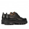 Damen Freizeitschuhe 6047 schwarz kombiniert