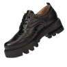 Damen Freizeitschuhe 6047 schwarz kombiniert