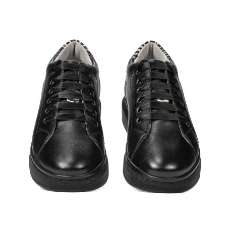 Freizeit-/Sportschuhe 6048 schwarz kombiniert