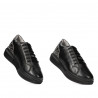 Freizeit-/Sportschuhe 6048 schwarz kombiniert