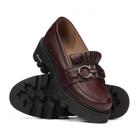 Damen Casual-Schuhe 6044 Bordeaux