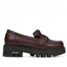 Damen Casual-Schuhe 6044 Bordeaux