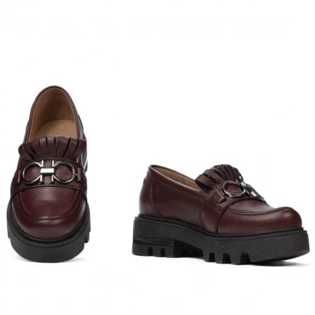 Damen Casual-Schuhe 6044 Bordeaux