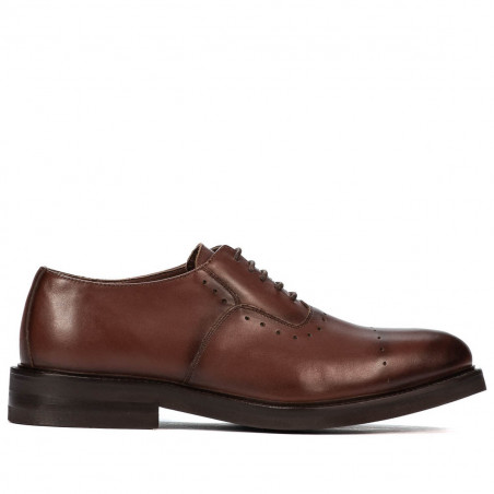 Elegante Herrenschuhe 937 in Cognac