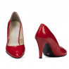 Elegante Damenschuhe 1234 roter Lack