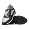 Herrensportschuhe 833 indigo+weiß