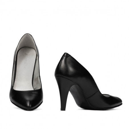 Elegante Damenschuhe 1234 schwarz