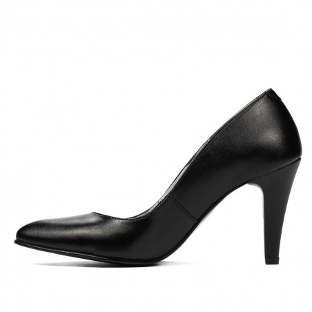 Elegante Damenschuhe 1234 schwarz
