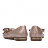 Damen Ballerinas 6050 in verwaschenem Rosa kombiniert