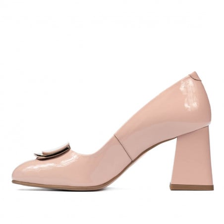 Elegante Damenschuhe 1291 Lack Rosa