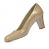 Elegante Damenschuhe 1209 Lack Beige
