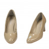 Elegante Damenschuhe 1209 Lack Beige