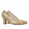 Elegante Damenschuhe 1209 Lack Beige02