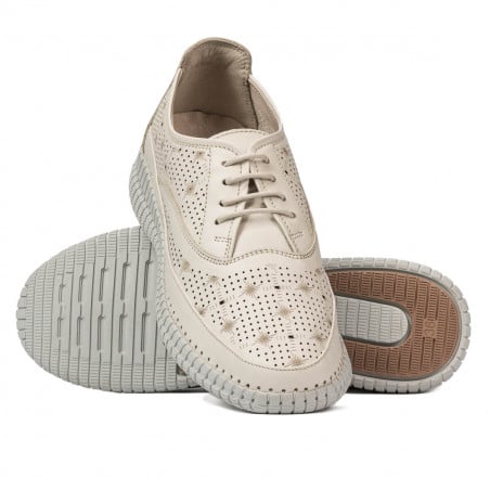 Damenmokassins 6045 beige