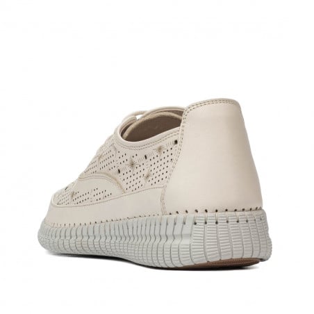 Damenmokassins 6045 beige