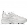 Damen-Sneaker 6046 weiß perlglanz