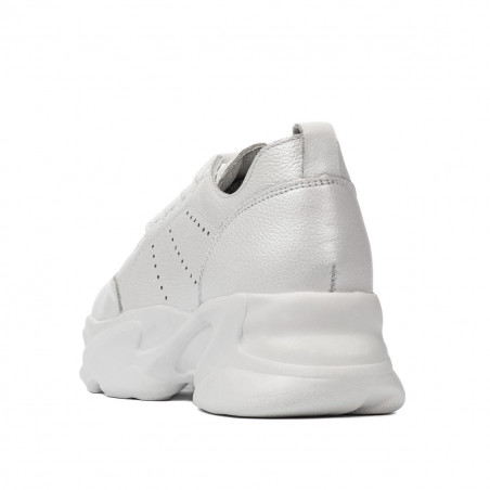 Damen-Sneaker 6046 weiß perlglanz