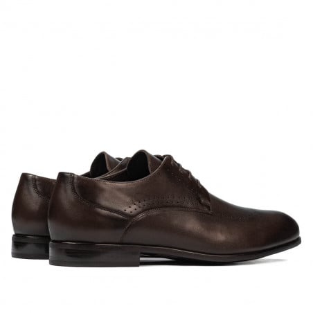 Elegante Herrenschuhe 940m a Kaffee
