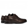 Elegante Herrenschuhe 940m a Kaffee