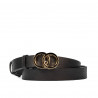 Damengürtel 29m schwarz