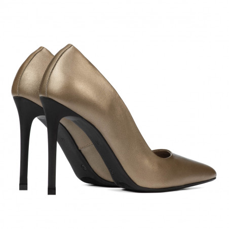 Elegante Damenschuhe 1289 kupferfarben