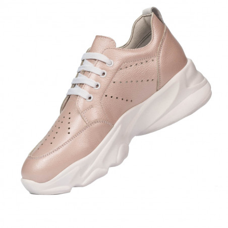 Damen-Sportschuhe 6046 Puder Perlmutt
