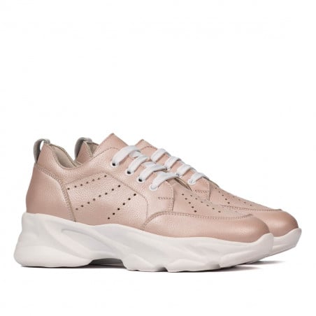 Damen-Sportschuhe 6046 Puder Perlmutt