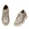 Damen Casual Schuhe 6051 Sandfarbe