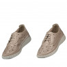 Damenmokassins 6045 Sand