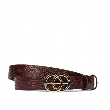 Damen Gürtel 31m in bordo