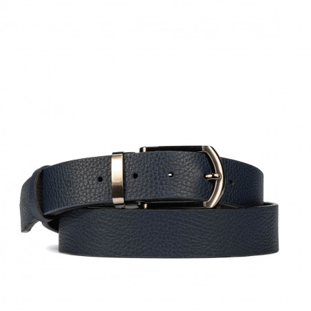 Herren Gürtel 51b blau biz