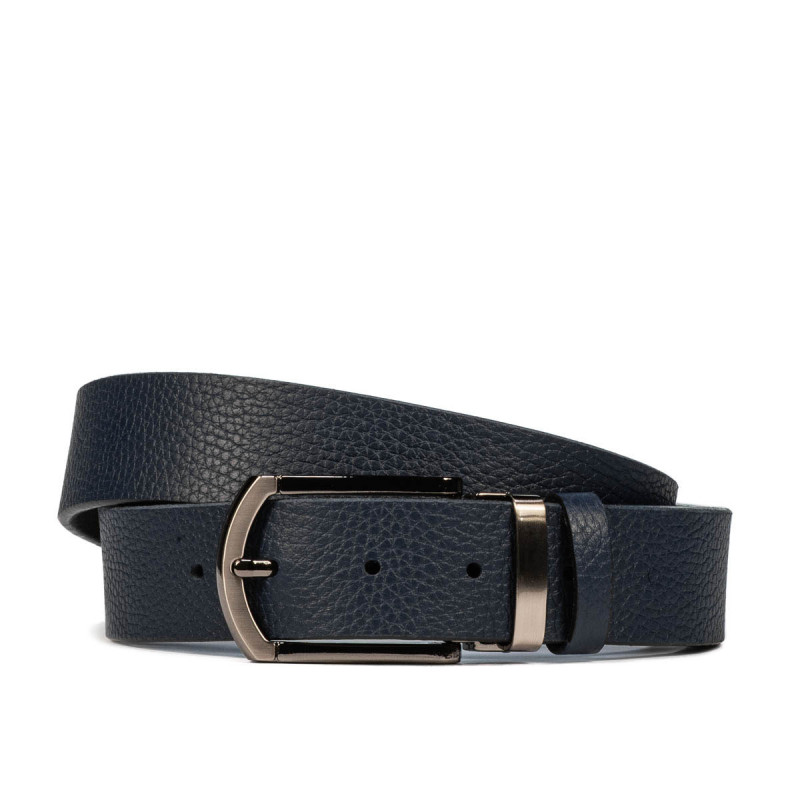 Herren Gürtel 51b blau biz