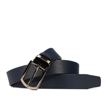 Herren Gürtel 51b blau biz
