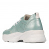 Damen-Sportschuhe 6046 türkis perlmuttfarben