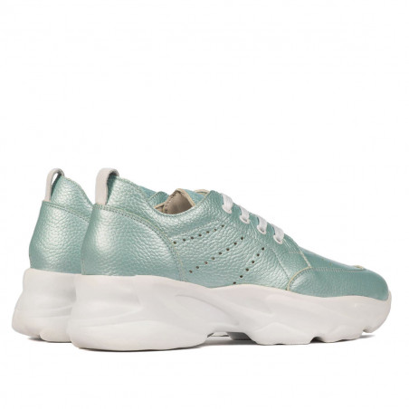 Damen-Sportschuhe 6046 türkis perlmuttfarben