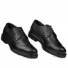Elegante Herrenschuhe 939m schwarz