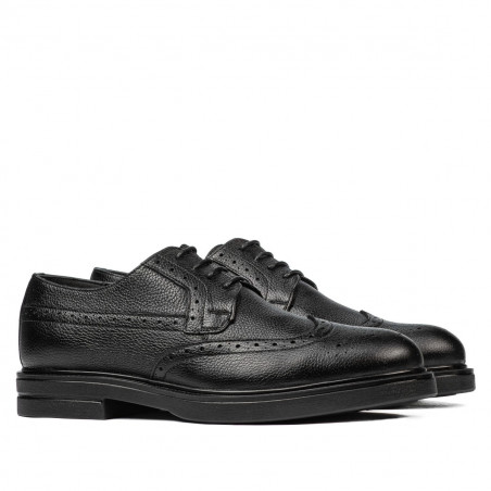 Elegante Herrenschuhe 939m schwarz