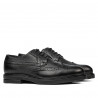 Elegante Herrenschuhe 939m schwarz