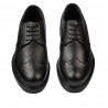 Elegante Herrenschuhe 939m schwarz