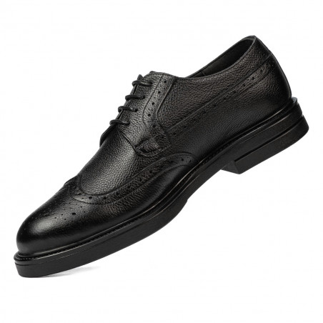 Elegante Herrenschuhe 939m schwarz