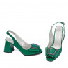 Damensandalen 1292 grün