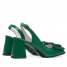Damensandalen 1292 grün