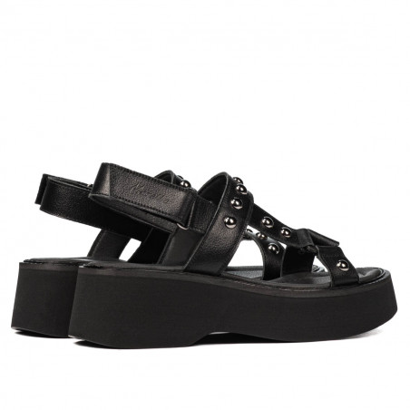 Damensandalen 5083 schwarz