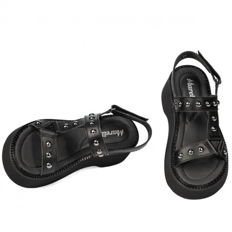 Damensandalen 5083 schwarz