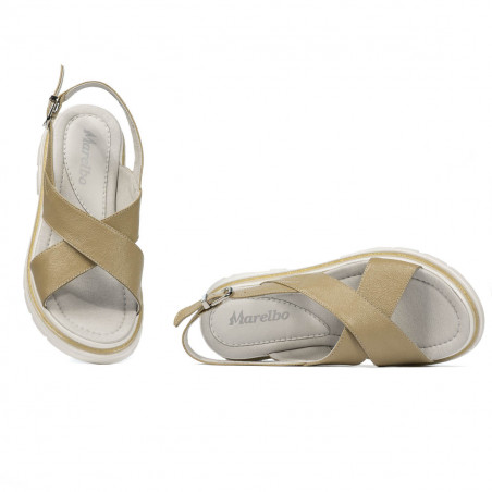 Damensandalen 5085 Avocado