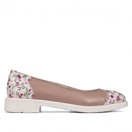 Damen Ballerinas 6036 nude kombiniert01